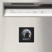 Katze, was für eine mörderische schwarze Katze mit Magnet (In Situ (Geschirrspüler))