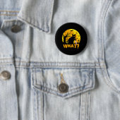 Katze Was_ Halloween Schwarze Katze Mit Messer - L Button (Beispiel)