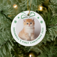 Katze Weihnachten Personalisiertes Foto Urlaub