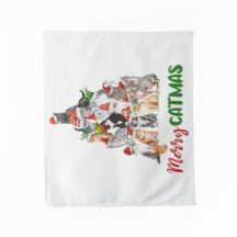 Katze Weihnachtsbaum Katzenliebhaber Weihnachten
