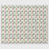 Katze Weihnachtsgeschenkpapier Geschenkpapier (Flach)