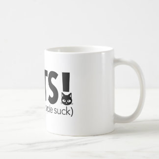 Katze, weil Leute sind zum Kotzen Kaffeetasse