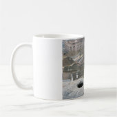 Katze Weiß 325 ml Klassische weiße Tasse (Links)