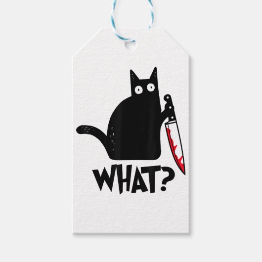 Katze Welches lustige Black Cat Shirt Murderous Ka Geschenkanhänger (Vorderseite)
