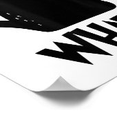 Katze Welches lustige Black Cat Shirt Murderous Ka Poster (Ecke)