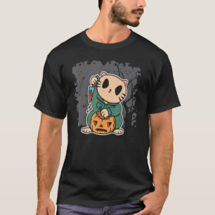 Katze Welches T-Shirt Antidepressivum Kat W Knife 
