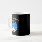 Katze Wenn es passt sitze ich Kaffeetasse (Vorderseite Links)