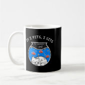 Katze Wenn es passt sitze ich Kaffeetasse (Links)