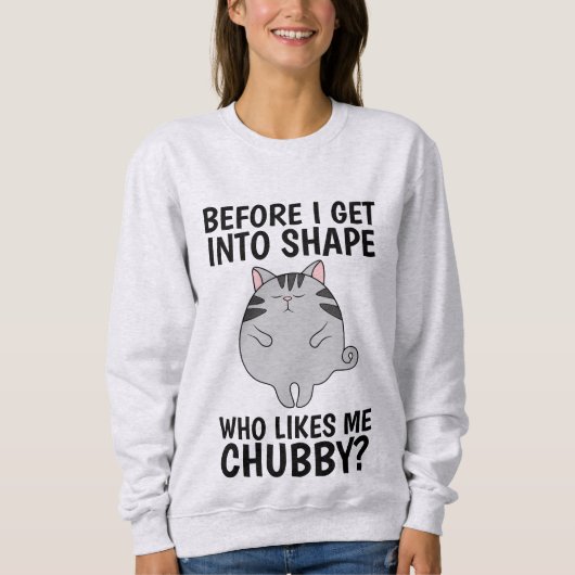 KATZE, WER IST GERNE SCHUBBY? FUNNY T - SHIRT (Vorderseite)