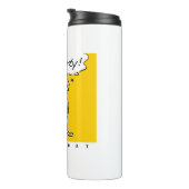 Katze Will, ein Party zu haben! Funny Cat Thermosbecher (Nach rechts gedreht)