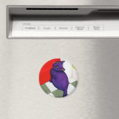 Katze Will, hier auszugehen Magnet (In Situ (Geschirrspüler))