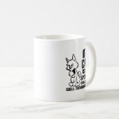 Katze wird nicht verwöhnt Funny Mug Kaffeetasse (VorderseiteRechts)