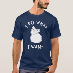 Katze Zeichne für einen Cat Lover Jungen T-Shirt