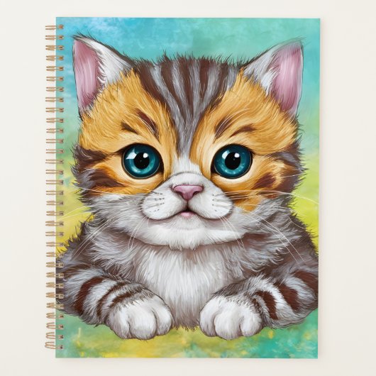 Katze zeichnen planer (Vorderseite)