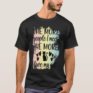 Katze zitiert Frauen motivierend sarkastische Zita T-Shirt