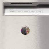 Katze-Zonen-out-Meme Magnet (In Situ (Geschirrspüler))