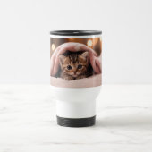 Katze zuerst, Kaffee zweitens Reisebecher (Mittel)