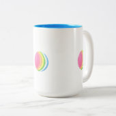 Katze Zweifarbige Tasse (VorderseiteRechts)