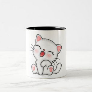 Katze Zweifarbige Tasse