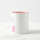 KATZE ZWEIFARBIGE TASSE (Mittel)