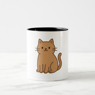 Katze Zweifarbige Tasse