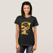 Katze zweimal im Lifetime Solar Eclipse April 04.0 T-Shirt (Vorne ganz)