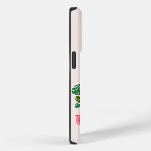 Katze zwischen Pflanze Funny Case-Mate iPhone Hülle (Rückseite / Rechts)