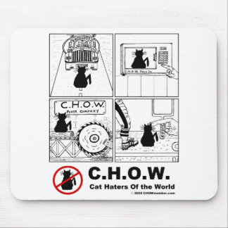 Katzehaters-Cartoon Mousepad