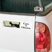 Katzen4 Obama-Autoaufkleber Autoaufkleber (Auf Lkw)