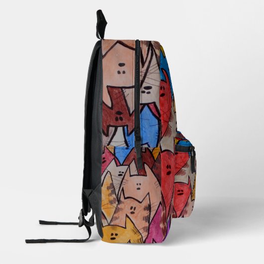 Katzen 01 Rucksack (Links)