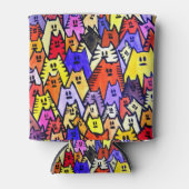 Katzen 07 Dosen kühlen Dosenkühler (Vorderseite)