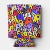 Katzen 07 Dosen kühlen Dosenkühler (Rückseite)