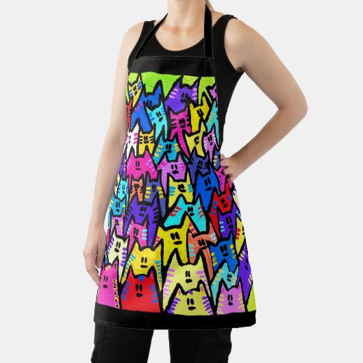 Katzen 10 Schürze (InSitu)