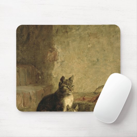 Katzen, 1883 mousepad (Mit Mouse)