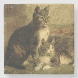 Katzen, 1883 steinuntersetzer