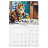 Katzen 2026 Kalender (Jan 2027)