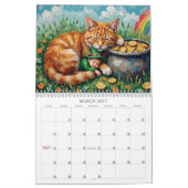 Katzen 2026 Kalender (Mär 2027)