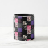 Katzen-a-Tonic Patchwork Cat-Tasse Tasse (Zentrum)