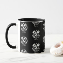 Katzen-a-Tonic Zodiac Cat Tasse Aries (Stil 1)