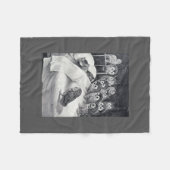 Katzen Albtraum, Louis Wain Fleecedecke (Vorderseite (Horizontal))