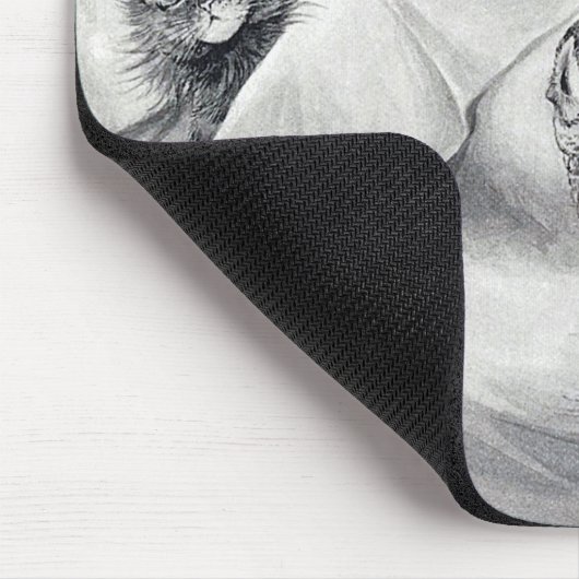 Katzen Albtraum, Louis Wain Mousepad (Ecke)