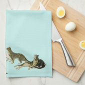 Katzen, Alexandre Steinlen Geschirrtuch (Viertel Falte)