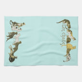 Katzen, Alexandre Steinlen Geschirrtuch (Horizontal)