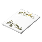 Katzen, Alexandre Steinlen Notizblock (Rotiert)