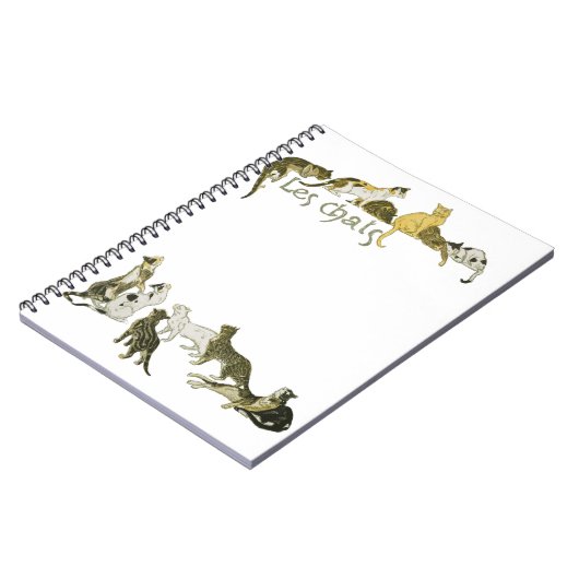 Katzen, Alexandre Steinlen Notizblock (Linke Seite)