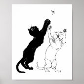 Katzen, Alexandre Steinlen Poster (Vorne)