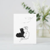 Katzen, Alexandre Steinlen Postkarte (Stehend Vorderseite)