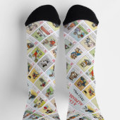 Katzen Alphabet, Louis Wain Socken (Oben)