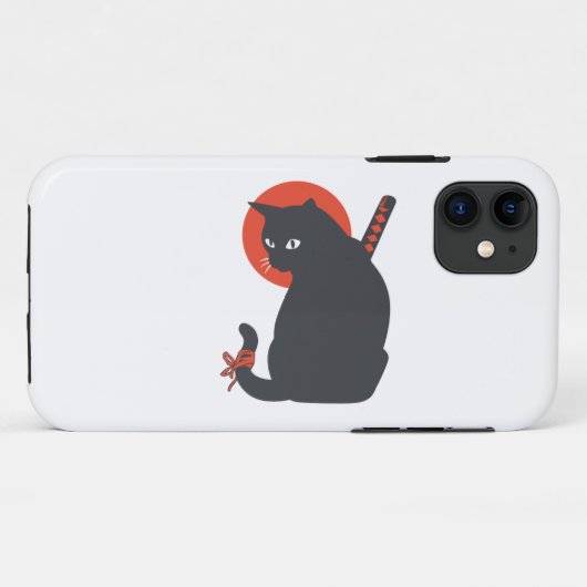 Katzen als Krieger Samurai - Wählen Sie die Hinter Case-Mate iPhone Hülle (Rückseite (Horizontal))