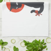 Katzen als Krieger Samurai - Wählen Sie die Hinter Geschirrtuch (Gefaltet)